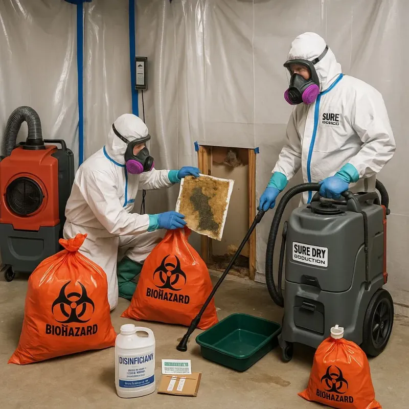Contaminated Water Handling Protocols process in Hollymead, VA
